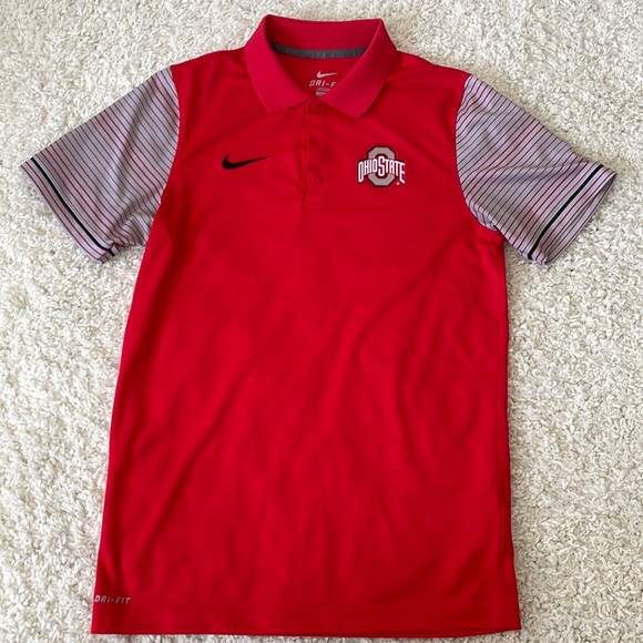 Nike Dri-fit Ohio State Polo - Picture 1 of 5